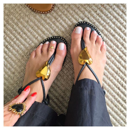 Rasteira Klaus Cleide