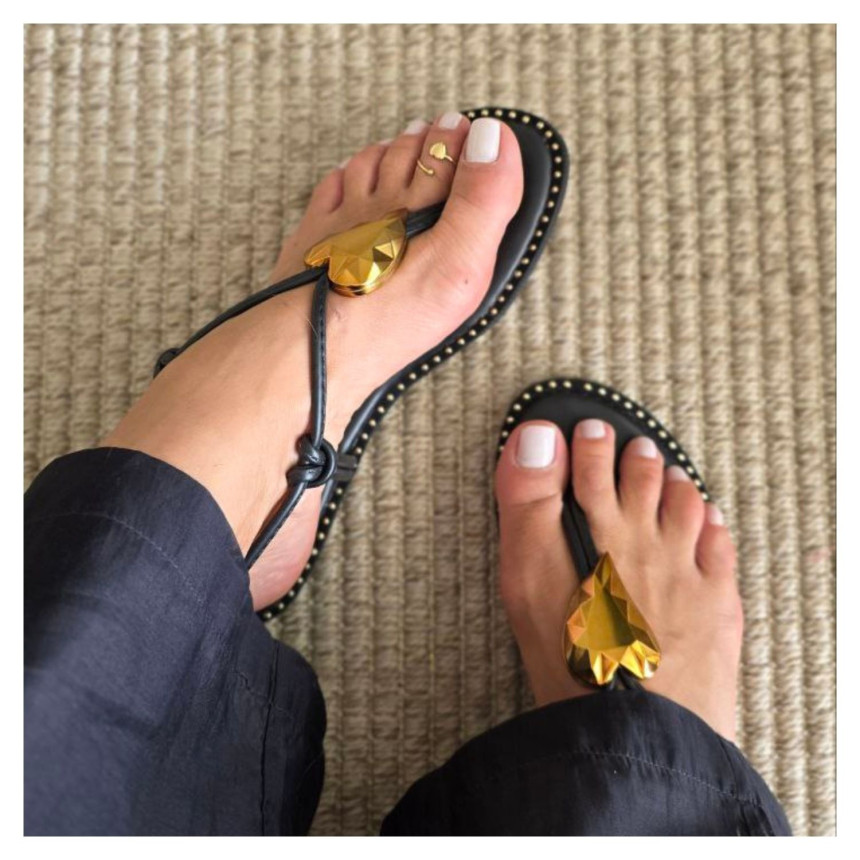 Rasteira Klaus Cleide