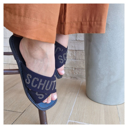 Rasteira Tecido Schutz