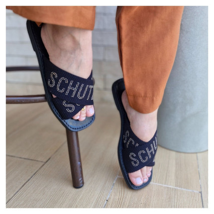 Rasteira Tecido Schutz