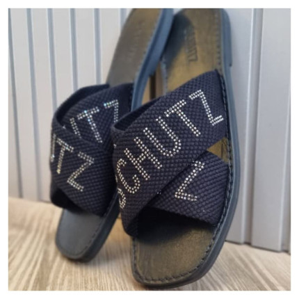 Rasteira Tecido Schutz