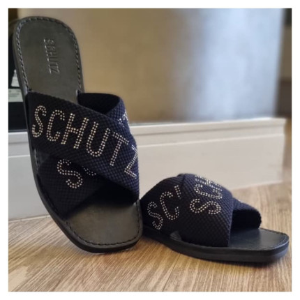 Rasteira Tecido Schutz