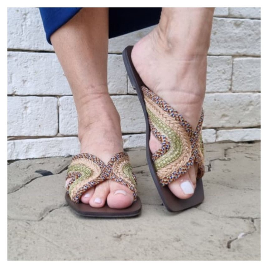 Rasteira Boho Ferrucci