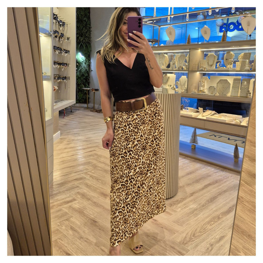 Saia Animal Print