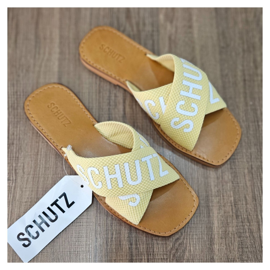 Rasteira Amarela Schutz