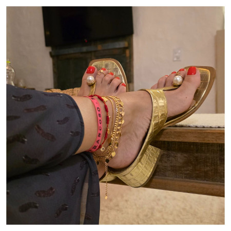 Tamanco Croco Ferrucci