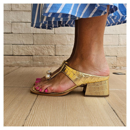 Tamanco Croco Ferrucci