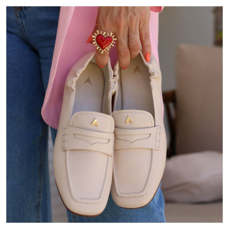 Loafer Off White Carrano