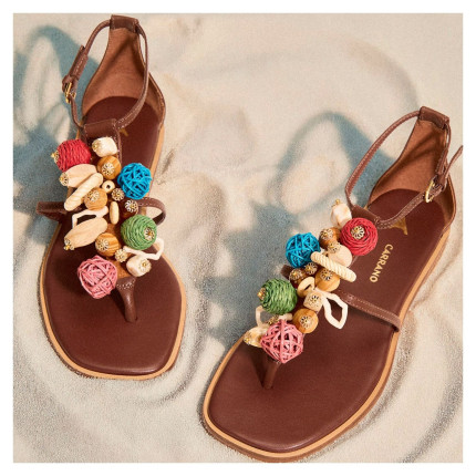 Rasteira Pingentes Carrano