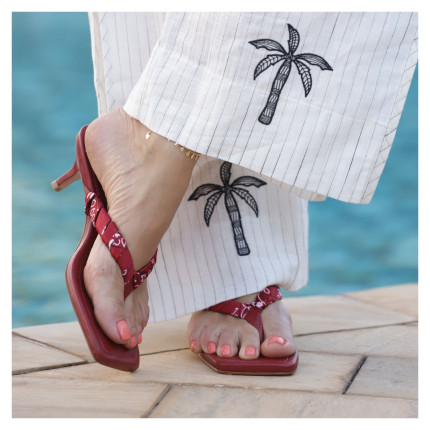 Tamanco Paisley Schutz