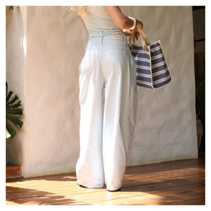 Calça Baby Blue Jeans