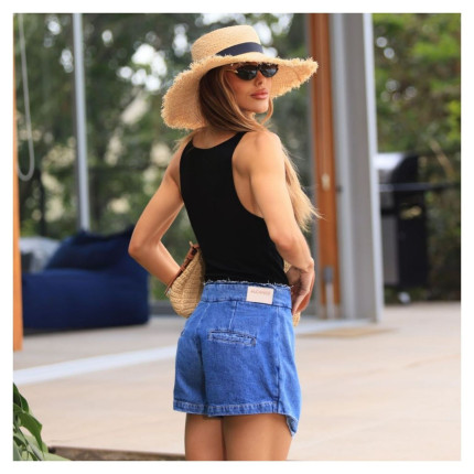 Short Saia Jeans