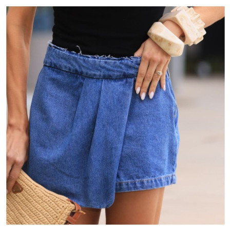 Short Saia Jeans