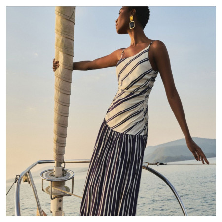 Vestido Listrado