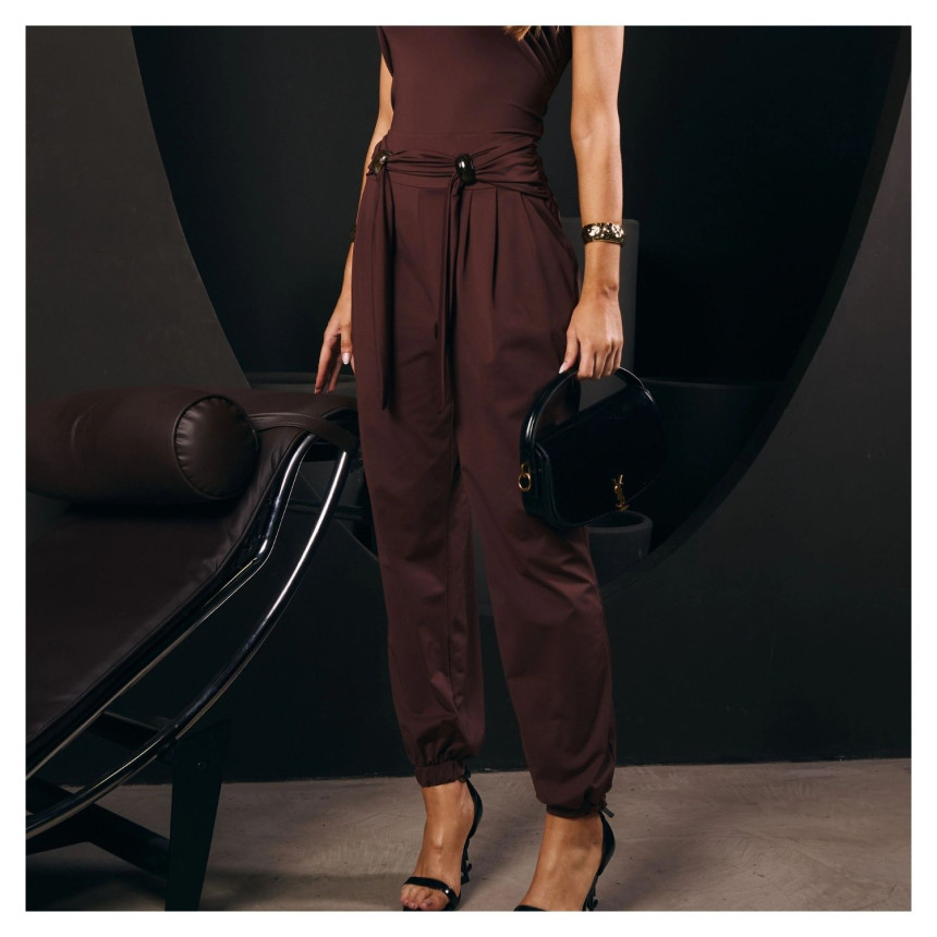 Calça Poliamida Marrom