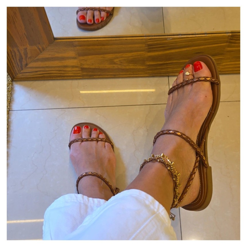 Rasteira Klaus Rebeca