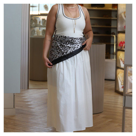 Vestido Canelado