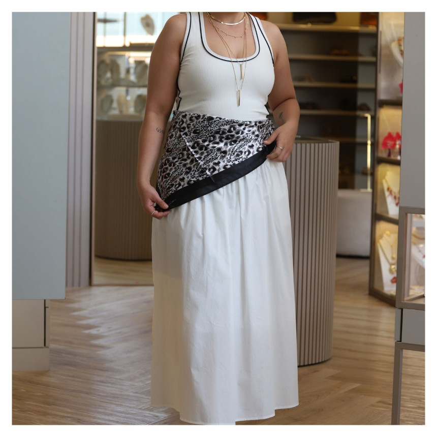 Vestido Canelado