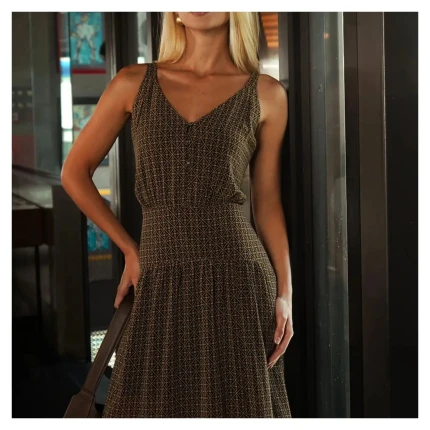 Vestido Longo Arabesco