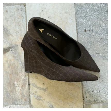 Scarpin Anabela Carrano