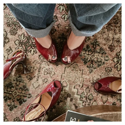 Slingback Vneck Vera Ferrucci