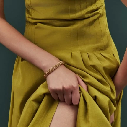 Pulseira Elos Trançados