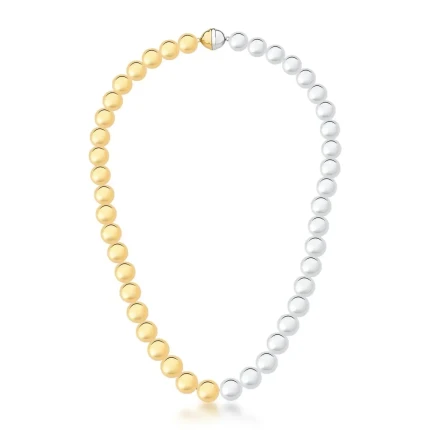 Colar Esferas Mix Banhos