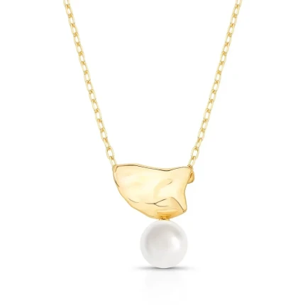 Colar Pingente Pérola
