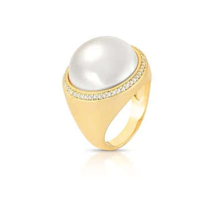 Anel Max Pérola Shell