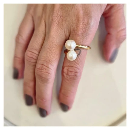 Anel Pérolas