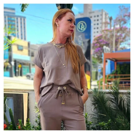 Conjunto Malha Calça Jogger