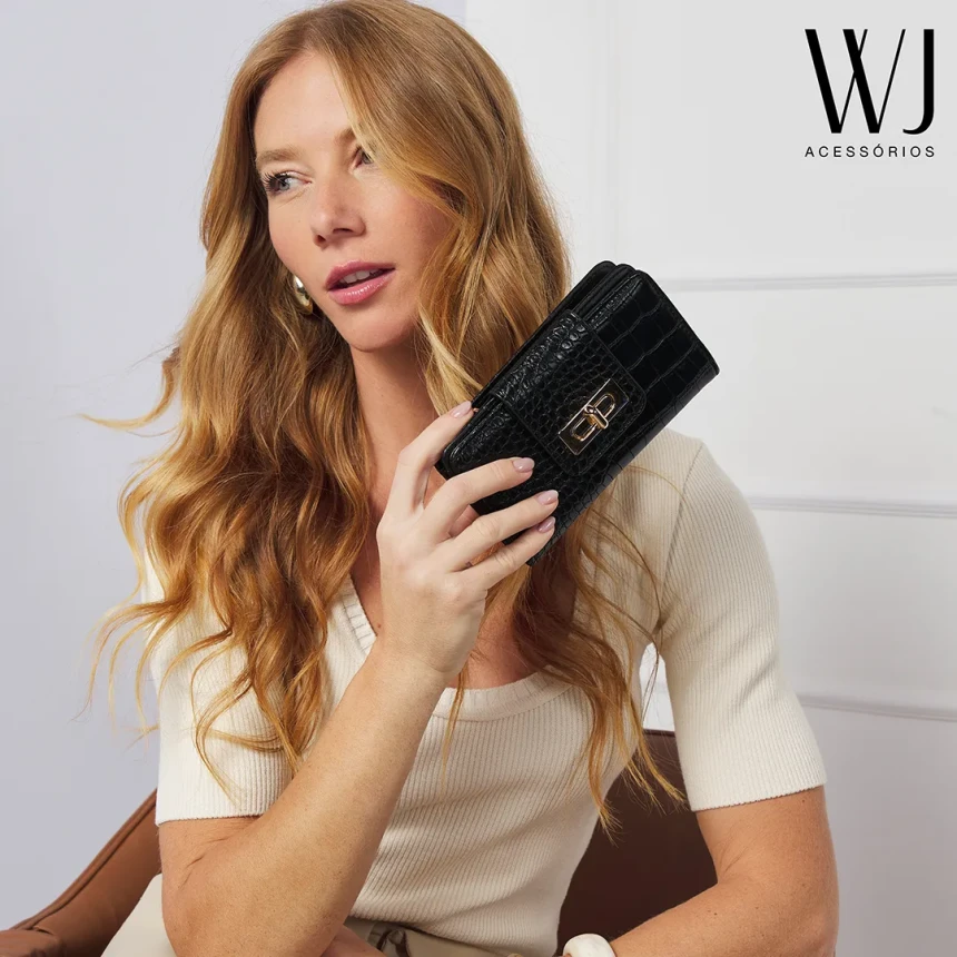 Carteira Croco WJ