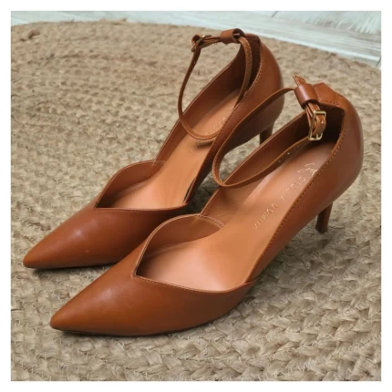 Scarpin Caramelo Giulia Domna