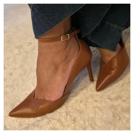 Scarpin Caramelo Giulia Domna