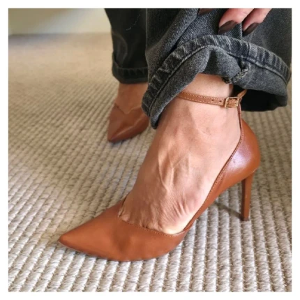 Scarpin Caramelo Giulia Domna