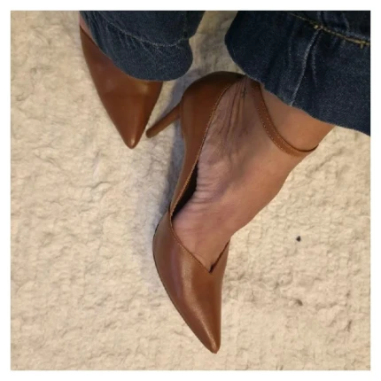 Scarpin Caramelo Giulia Domna
