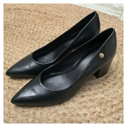 Scarpin Preto Giulia Domna