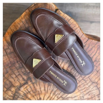 Mule Marrom Giulia Domna