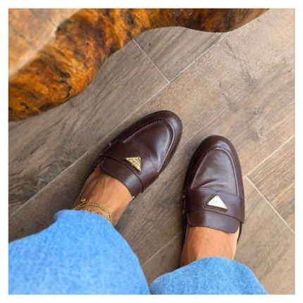 Mule Marrom Giulia Domna