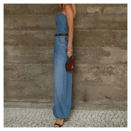 Macacão Jeans Aladim