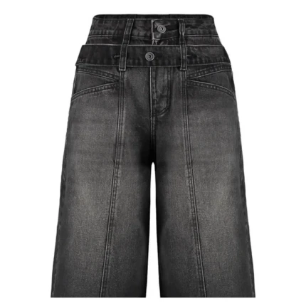 Bermuda Jeans Black