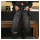Bermuda Jeans Black