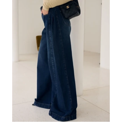 Calça Jeans Pantalona