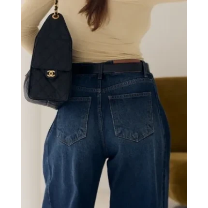 Calça Jeans Pantalona