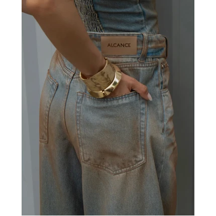 Calça Jeans Baggy Overlap