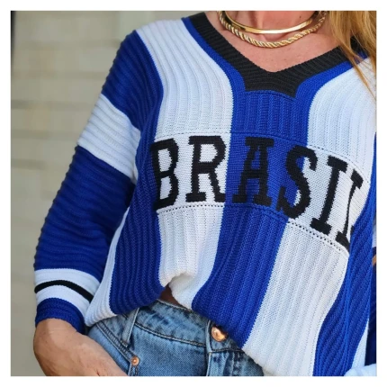 Blusa Brasil Over