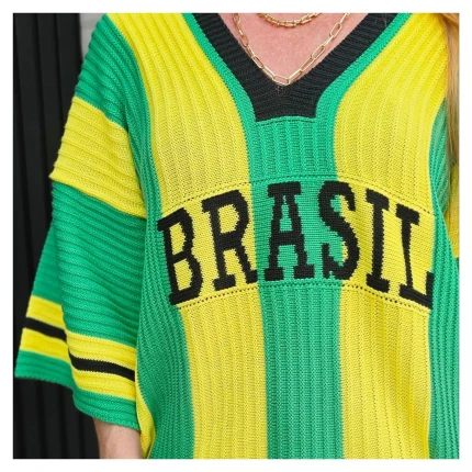 Blusa Brasil Over