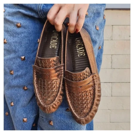 Loafer Metalizado Orcade