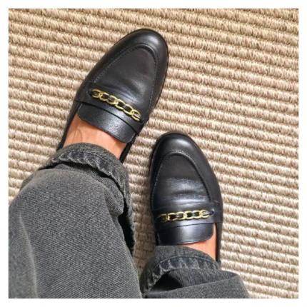 Loafer Couro Giulia Domna