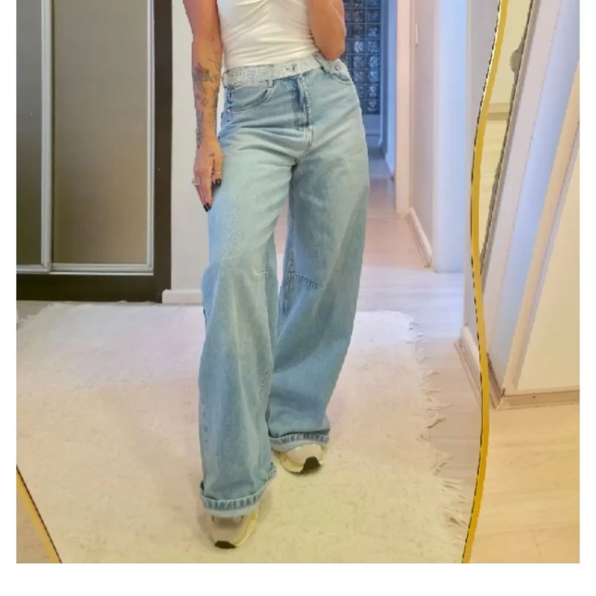 Calça Jeans Tweed
